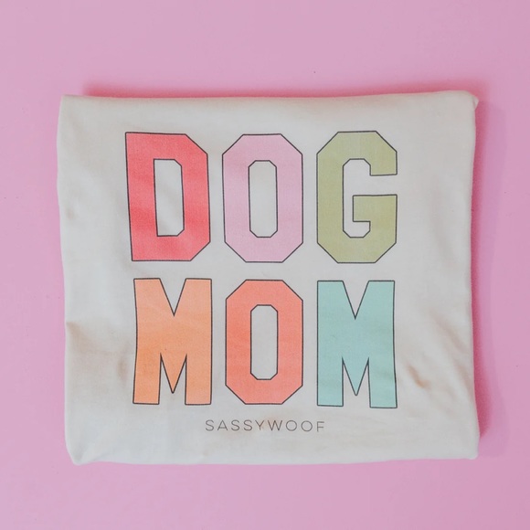 Sassy woof dog mom shirt - Picture 1 of 3